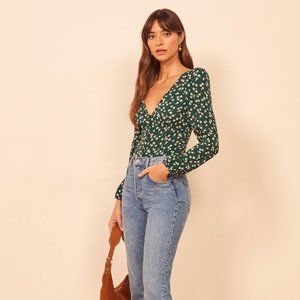 Reformation Nell Top - Size Small